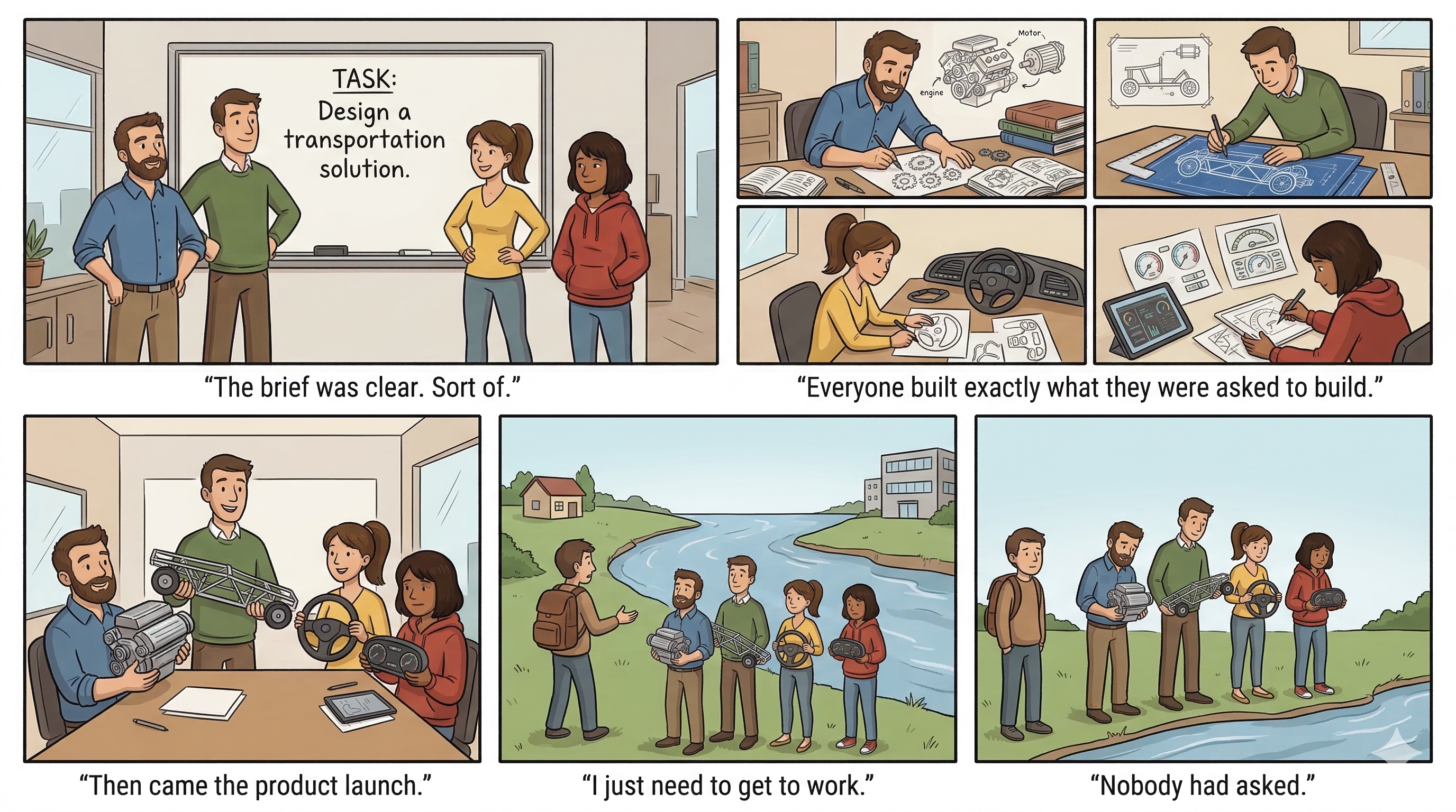 Nobody Asked comic strip